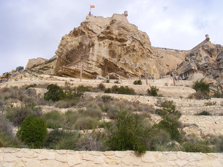 Zamek świętej Barbary w Alicante